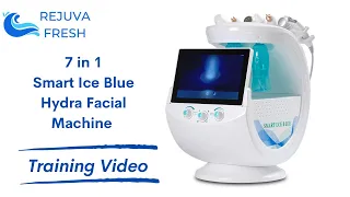 How to Use Smart Ice Blue Hydrafacial Machine, Basic Training Video