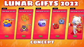 😍 All LUNAR GIFTS 2022!-Brawl Stars 🥳[concept]