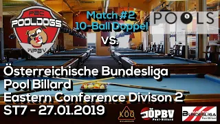 Bundesliga Spieltag 7 - M#2 - Team - 10 Ball RT6