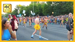 MADRID PRIDE  PARADE | We party pride festival | MADRID ORGULLO 4K UHD 60F | LGTBI