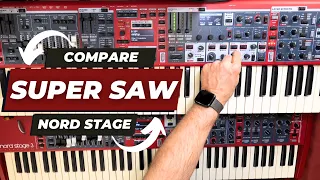 Comparing the Nord Stage 3 and 4 with the Super Saw Wave: Is the New Nord Stage 4 Lacking?