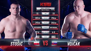 KSW Free Fight: Darko Stosic vs. Stefan Vojcak