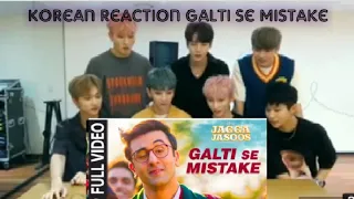 BTS Reaction Bollywood song || K-POP reaction karle galti se mistake song ||