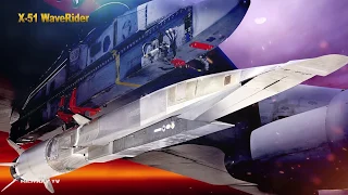 X-51A Waverider гиперзвуковая крылатая ракета США