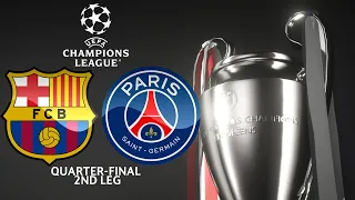 FC 24 | Barcelona vs Paris Saint-Germain | UEFA Champions League Quarter Final 2nd Leg