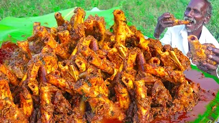 SPICY BONE MARROW | VILLAGE TRADITIONAL STYLE BONE RECIPE |Village Grandpa