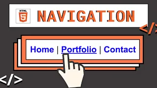 [HTML-Tutorial-12] nav Element | Navigation | Web Development for Beginners