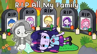 R.I.P All My Family | My Little Pony In Toca Life World | 내 작은 조랑말 슬픈 기원 사랑 이야기 | Toca Boca