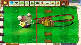 9999 Cattail Cactus vs dr. zomboss Plants vs Zombies Minigames Zombotany 2