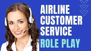 Customer Service at an ✈️ Airline | Useful Expressions and Phrases | English Role Play Practice