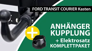 Anhängerkupplung abnehmbar FORD TRANSIT COURIER Kasten | AUTO-HAK Komplettsatz + Montage