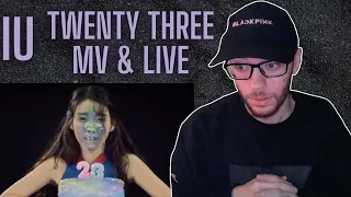 IU(아이유)  Twenty-three(스물셋) MV & Live Clip | Reaction