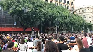La Santa Espina. Catedral de Barcelona. Músics per la llibertat!