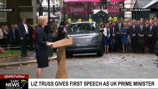 Liz Truss gives her first speech as Britain's Prime Minister