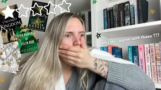 reacting to 1 star reviews of my favorite books
