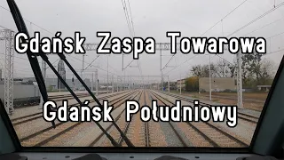 [ CabView ] - Gdańsk Zaspa Towarowa - Gdańsk Południowy - Paprykowe Filmy
