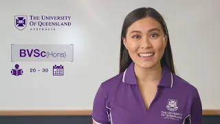 Interested in studying Vet Science at The University of Queensland?