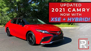 The 2021 Toyota Camry XSE Hybrid is an Updated Version of America’s Favorite Sedan