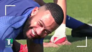 WATCH: Memphis Depay & Netherlands TRAIN ahead of Senegal in the 2022 Qatar World Cup