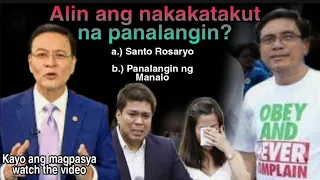 Alin ang mala impyernong panalangin? Santo Rosaryo o panalangin para kay Manalo? Kayo  ang magpasya