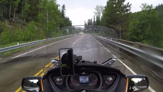 Can Am Spyder RT, Day 3-Red Lodge to St  Mary MT