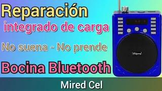 ✔️ Bocina Bluetooth no prende no suena 👉 falla en placa integrado regulador de voltaje reparar