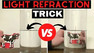 Simple Light Refraction Science Experiment | Reversing Arrow Experiment