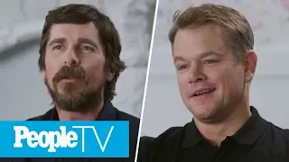 Christian Bale & Matt Damon On Friendship & 'Ford v Ferrari' | PeopleTV | Entertainment Weekly