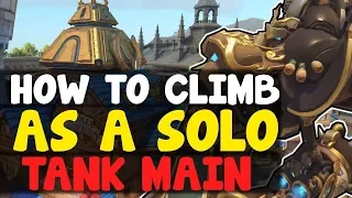 How To Climb As A Tank Main | Overwatch Competitive Season 9 Ranked Tips / Guide - Escape Gold