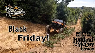 Hatfield Mccoy Trails - Black Pocahontas 83 & 84 - Polaris RZR, Can AM X3, Kawasaki KRX!!