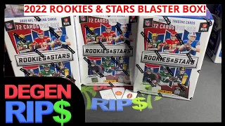 Great Hits! 2022 Rookies & Stars Football Blaster Box Review!