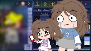 My sister makes her own OC | Gacha Club | Floofy X Chibi