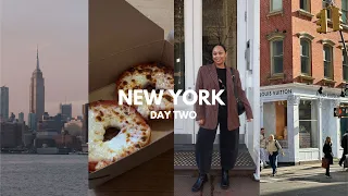 vlog | day two in new york city 🍕 solo day in SoHo, yummy food & lot's of shopping!