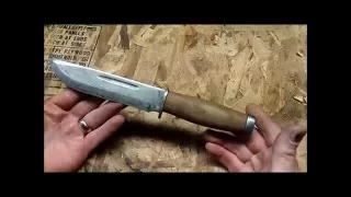 Cattaraugus 225Q WW2 knife- restored