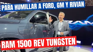 2025 RAM 1500 REV TUNGSTEN - Autonomía superior a Ford, GM y Rivian