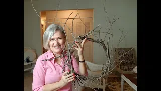 DIY Branches Wreath