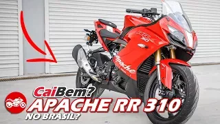 CAI BEM? APACHE RR 310 NO BRASIL COMO BMW OU DAFRA? - Motorede