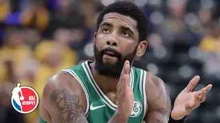 Kyrie Irving, Jaylen Brown and the Celtics take a 3-0 series lead vs. the Pacers | NBA Highlights