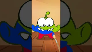 Learn Colors With Om Nom Face Painting #shorts