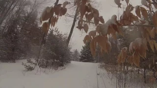 Backcountry skiing in New Hampshire