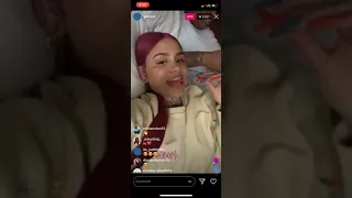 Kehlani on live with friends funny asf also awkward 😳