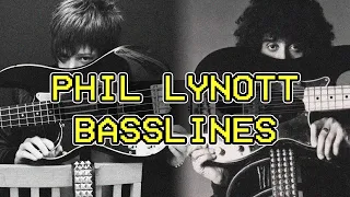 Phil Lynott/Thin Lizzy BASSLINES!