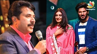 Mammotty stops wife from giving award to Dulquer | Anand TV Film Awards |