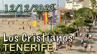 Tenerife - Los Cristianos 12/12/2023 26°C🚶‍♂️4K HDR