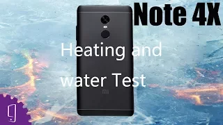 Xiaomi Redmi Note 4X Heating and Water Test