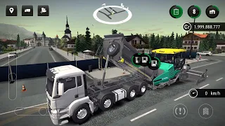 CONSTRUCTION SIMULATOR 3 - Road Construction : Crane Work & Pave Asphalt Road