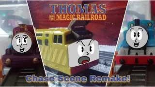 Thomas and the Magic Railroad | Chase Scene Remake! (Trackmaster, TOMY, Plarail)
