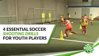 4 Essential Soccer Shooting Drills For Youth Players | Finishing in Soccer