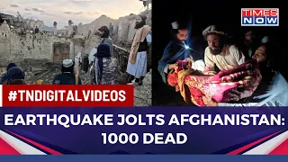 6.1 Magnitude Earthquake Jolts Afghanistan,1000 Dead,Over 1500 Injured, Tremors Felt In Pakistan Too