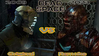 Dead Space 2023 Remake vs Dead Space 2008 Original - Direct Graphics Comparison 4K HDR Max Settings!